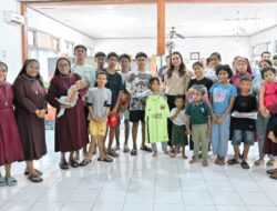 Anak-Anak Panti Asuhan Holly Angel Dapat Pelukan Harapan dari Wakil Wali Kota Kupang