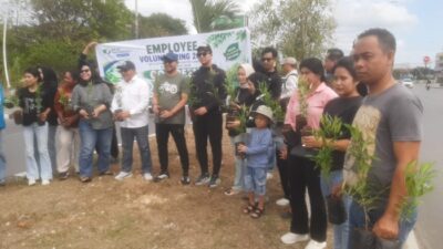 BPJS Ketenagakerjaan NTT Tanam Warisan Hijau di Jantung Kota Kupang