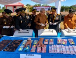 Polda NTT dan Bank Indonesia Musnahkan 1.723 Lembar Uang Palsu, Pertama di NTT