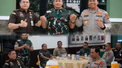 Danrem, Kapolda dan Kajati NTT Perkuat Sinergi, Sepakat Jaga Keamanan dan Penegakan Hukum