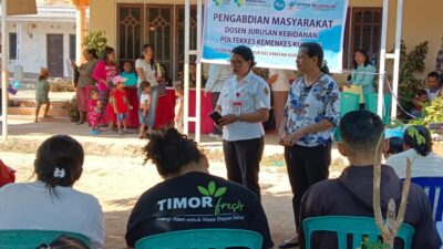 Pola Asuh Jadi Kunci Cegah Stunting, Poltekkes Kemenkes Kupang Edukasi Keluarga di Desa Penfui Timur
