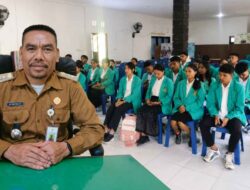 Camat Oebobo Apresiasi Semangat Mahasiswa KKN UPG 1945 NTT Bangun Masyarakat