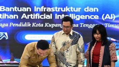 40 Sekolah di Kupang Terima Komputer, Guru Dibekali Pelatihan AI