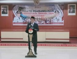 Pidato Pembangunan Gubernur Melki: Ekonomi NTT Tumbuh 5,01 Persen, Kemiskinan Turun