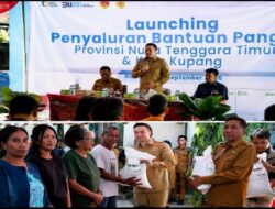 1.119 Ton Beras Disalurkan ke 37.319 Warga Kupang, Wali Kota: Pemerintah Harus Hadir hingga Meja Makan