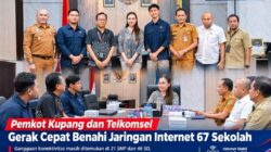 Pemkot Kupang dan Telkomsel Gerak Cepat Benahi Jaringan Internet 67 Sekolah