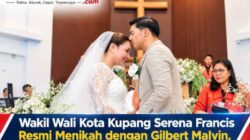 Wakil Wali Kota Kupang Serena Francis Resmi Menikah dengan Gilbert Malvin, Ini Pesannya